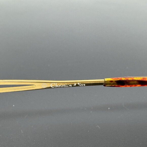 Christian Dior Eyeglasses 2863 41 Gold & Tortoise Red 56 []16-140 - Picture 5 of 16